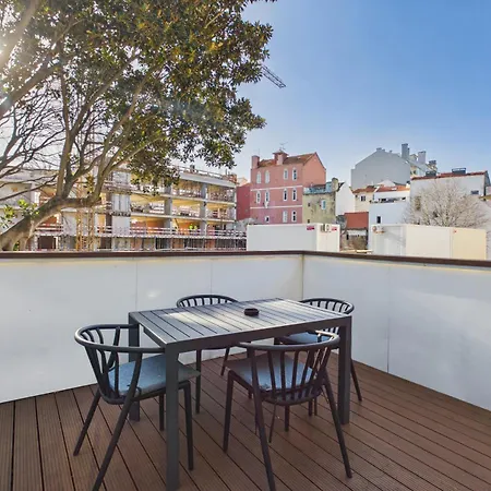 Charming 1br W/ Terrace In Alfama | By Airnest Apartamento Lisboa